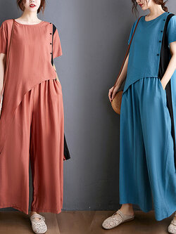 เสื้อผ้าฝ้าย เสื้อผ้าลินิน สไตล์ฤดูร้อน BY Lian Zhi Cotton and linen art สไตล์VINTAGE มีขนาดไซส์อกประมาณ 35-40 นิ้ว