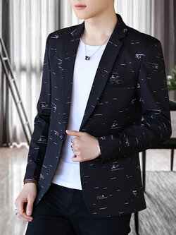 สูท Blazers ผู้ชาย เสื้อคลุมสไตล์สูท สำหรับผู้ชาย