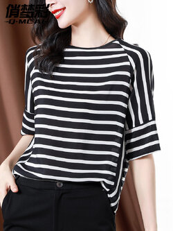 เสื้อชีฟอง เสื้อแฟชั่นสุภาพสตรีวัยผู้ใหญ่ มีไซต์ อก34นิ้ว-43นิ้ว