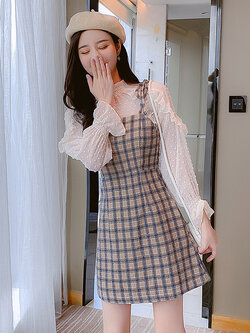 ชุดเดรสวัยรุ่น ผ้าสวย By Meiyi women's clothing