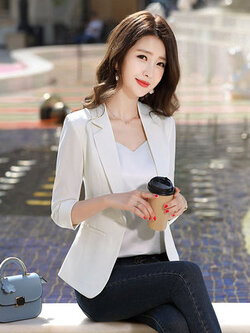 เสื้อสูท ชุดสูททำงานผู้หญิง