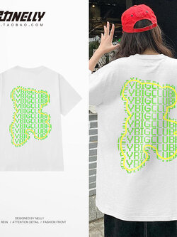 เสื้อยืดคอกลม ผู้ชาย เสื้อยืดผู้ชายเกาหลี เสื้อยืดเกาหลี แบรนด์ NELLY