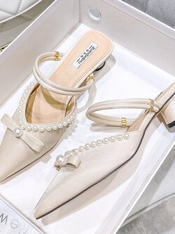 รองเท้าคัทชูผู้หญิง รองเท้าส้นแบนผู้หญิง