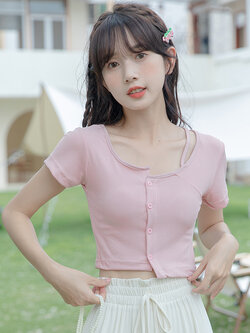 เสื้อผ้าวัยรุ่นเกาหลี เสื้อยืดวัยรุ่นผู้หญิง มีขนาด S M L XL