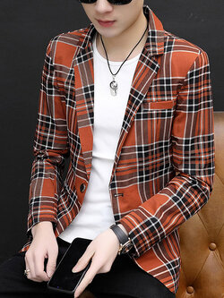 สูท Blazers ผู้ชาย เสื้อคลุมสไตล์สูท สำหรับผู้ชาย