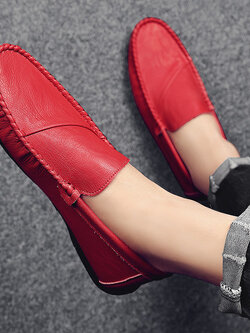 รองเท้าหนังผู้ชาย มีไซส์39-44 รองเท้าโลฟเฟอร์ชาย Slip-On Shoes