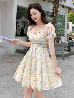 แบบชุดเดรสสวยๆ ชุดเดรสน่ารักๆสไตล์เกาหลี