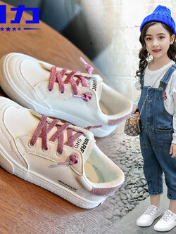 รองเท้าผ้าใบเด็ก รองเท้ากีฬาเด็ก รองเท้าผ้าใบเด็กแนวสปอร์ท