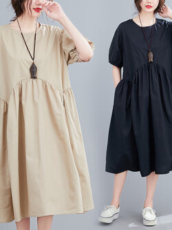 เสื้อผ้าฝ้ายสไตล์วินเทจ ใส่ตั้งแต่สาวผอม-สาวอวบ น้ำหนักตัว50-90 กิโลกรัม By Meimei plus size