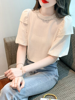 เสื้อผ้าวัยรุ่นเกาหลี เสื้อยืดวัยรุ่นผู้หญิง มีขนาด S M L XL