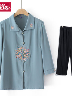 เสื้อคุณยาย เสื้อผู้วัยอายุ60-70ปี มีขนาด L-4XL(อกประมาณ35-45นิ้ว)