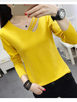 เสื้อยืดสีเหลือง เสื้อยืดสีเหลืองสวยๆ เสื้อยืดสีเหลืองผู้หญิง จัดส่งฟรีทั่วประเทศไทย