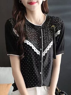 เสื้อสีดำสุภาพ เรียบหรู ดูดี เหมาะกับทุกโอกาส | เสื้อผู้หญิงสุภาพ Moran High-End