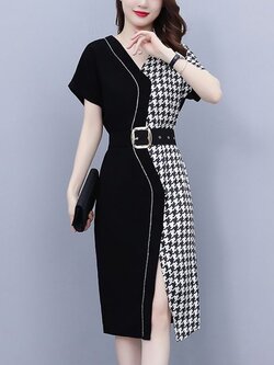 เดรสไซส์ใหญ่ ชุดเดรสสาวพลัสไซส์ เดรสเรียบหรู ไซส์ใหญ่ BY SHUYA