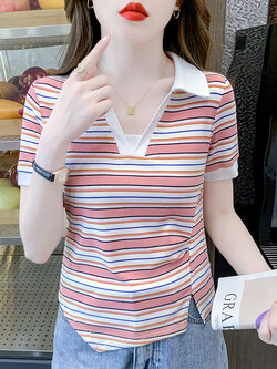 เสื้อผ้าวัยรุ่นเกาหลี เสื้อยืดวัยรุ่นผู้หญิง มีขนาด S M L XL