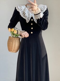 แบบชุดเดรสสวยๆ ชุดเดรสน่ารักๆสไตล์เกาหลี