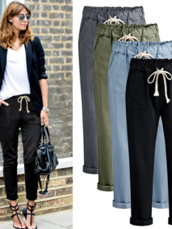 กางเกงสาวอ้วน กางเกงสาวอวบ ไซส์XL-6XL