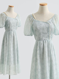 เดรสชีฟอง เดรสลายดอกไม้ Fairy House