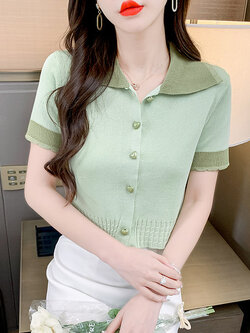 เสื้อเชิ้ตแขนยาววัยรุ่น ลายสวยๆ แบรนด์ YIL AN