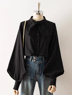 เสื้อสีดำสุภาพ เรียบหรู ดูดี เหมาะกับทุกโอกาส | เสื้อผู้หญิงสุภาพ