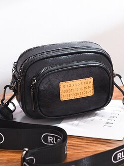 กระเป๋าแฟชั่น คุณภาพดี กระเป๋าสะพายข้าง กระเป๋าถือของผู้หญิง By Capslock