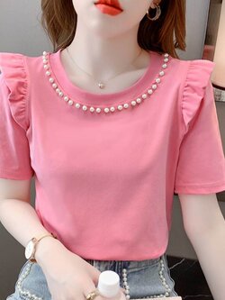 เสื้อยืดวัยรุ่นน่ารักๆ เสื้อวัยรุ่นแขนสั้น เสื้อผ้าวัยรุ่นเกาหลี แบรนด์ Wiyike