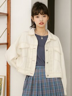 แจ็กเก็ตวัยรุ่น เสื้อคลุมแจ็คเก็ตผู้หญิง เสื้อแจ็คเก็ตกันหนาว