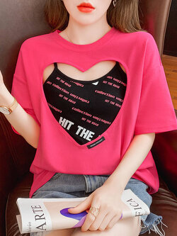 เสื้อยืดวัยรุ่นน่ารักๆ เสื้อวัยรุ่นแขนสั้น เสื้อผ้าวัยรุ่นเกาหลี แบรนด์ Wiyike