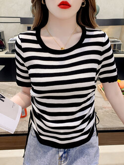 เสื้อผ้าวัยรุ่นเกาหลี เสื้อยืดวัยรุ่นผู้หญิง มีขนาด S M L XL