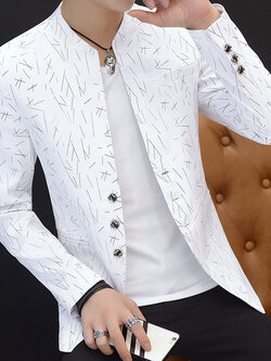 สูท Blazers ผู้ชาย เสื้อคลุมสไตล์สูท สำหรับผู้ชาย