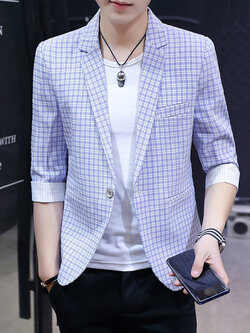 สูท Blazers ผู้ชาย เสื้อคลุมสไตล์สูท สำหรับผู้ชาย