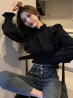 เสื้อสีดำสุภาพ เรียบหรู ดูดี เหมาะกับทุกโอกาส | เสื้อผู้หญิงสุภาพ