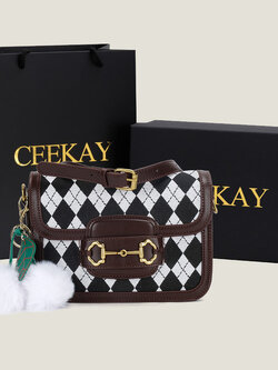 กระเป๋าสะพายข้างเกาหลี กระเป๋าผู้หญิงแบรนด์ CEEKEY