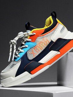 รองเท้าผ้าใบเด็ก รองเท้ากีฬาเด็ก รองเท้าผ้าใบเด็กแนวสปอร์ท