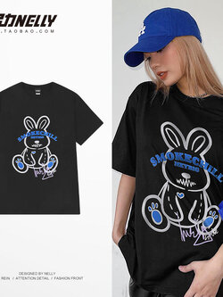 เสื้อยืดคอกลม ผู้ชาย เสื้อยืดผู้ชายเกาหลี เสื้อยืดเกาหลี แบรนด์ NELLY