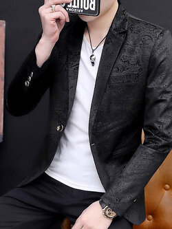 สูท Blazers ผู้ชาย เสื้อคลุมสไตล์สูท สำหรับผู้ชาย