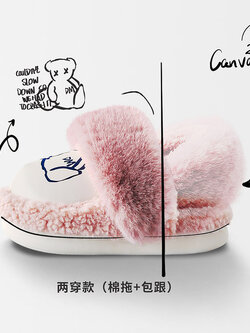 รองเท้าใส่ในบ้าน รองเท้าแตะการ์ตูน Lymana