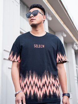 เสื้อยืดผู้ชายอ้วน S-5XL(อกเสื้อ39-51นิ้ว)