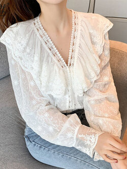 เสื้อลูกไม้สวยๆ เสื้อลูกไม้ เสื้อลูกไม้แฟชั่น BY MIRI