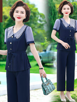 เสื้อผ้าคุณแม่วัย 60 เสื้อคนแก่ผู้หญิงวัย60