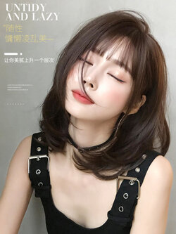 วิกผม วิกผมสไตล์เกาหลี วิกผมผู้หญิงราคาถูก แฮร์พิช Hairpiece BY Queen Seventh Street