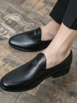 รองเท้าหนังผู้ชาย มีไซส์39-44 รองเท้าโลฟเฟอร์ชาย Slip-On Shoes