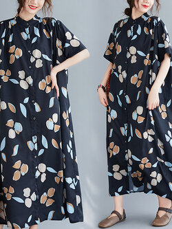 เสื้อผ้าฝ้ายสไตล์วินเทจ ใส่ตั้งแต่สาวผอม-สาวอวบ น้ำหนักตัว50-90 กิโลกรัม Meimei plus size