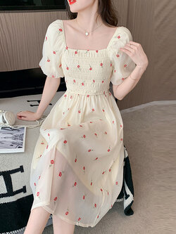 แบบชุดเดรสสวยๆ ชุดเดรสน่ารักๆสไตล์เกาหลี