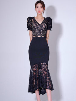 ชุดเดรสยาวสวยๆ ชุดเดรสยาวใส่สบาย ใส่ทำงาน