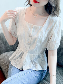 เสื้อเชิ้ตแขนยาววัยรุ่น ลายสวยๆ แบรนด์ YIL AN