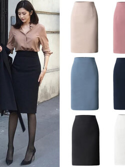 กระโปรงยาว กระโปรงยาวทรงเอ กระโปรงทำงาน