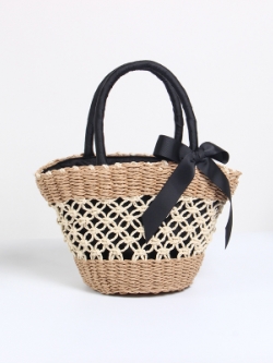 กระเป๋าสานเก๋ๆ กระเป๋าสานสวยๆน่ารัก กระเป๋าสานสไตล์เกาหลี น่ารักมากกก