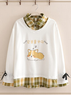 เสื้อผ้าเด็กวัยรุ่น ประมาณ12-17ปี เสื้อสไตล์ญี่ปุ่น Mori Girl สไตล์สดใสน่ารักคิกขุ Mori Girl