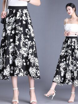 กระโปรงยาว กระโปรงยาวทรงเอ กระโปรงทำงาน